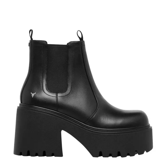 Windsor Smith Platforms Women TRICKY BLACK PLATFORM BOOTS