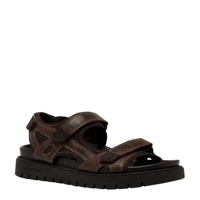 Windsor Smith Sandals Men RAVEN DARK BROWN LEATHER SANDALS Windsor Smith Sandals Men RAVEN DARK BROWN LEATHER SANDALS