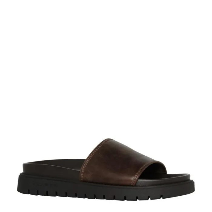 Windsor Smith Sandals Men ROWDY DARK BROWN LEATHER SANDALS Windsor Smith Sandals Men ROWDY DARK BROWN LEATHER SANDALS
