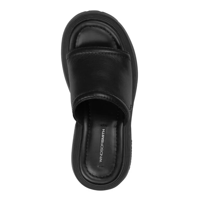 Windsor Smith Sandals Women CONFESSION BLACK CHUNKY SANDALS Windsor Smith Sandals Women CONFESSION BLACK CHUNKY SANDALS