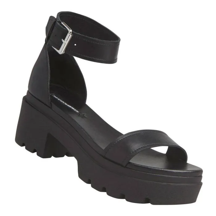 Windsor Smith Sandals Women ELSIE BLACK LEATHER SANDALS Windsor Smith Sandals Women ELSIE BLACK LEATHER SANDALS