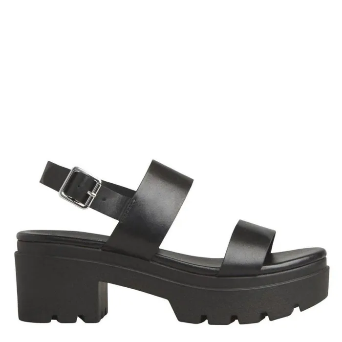 Windsor Smith Sandals Women EMMY BLACK LEATHER SANDALS