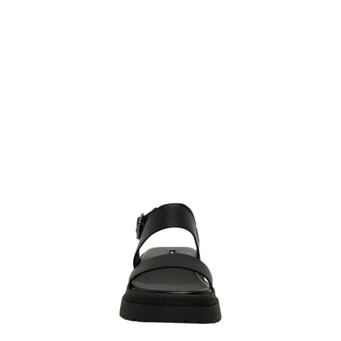 Windsor Smith Sandals Women LOYALTY BLACK LEATHER SANDALS Windsor Smith Sandals Women LOYALTY BLACK LEATHER SANDALS