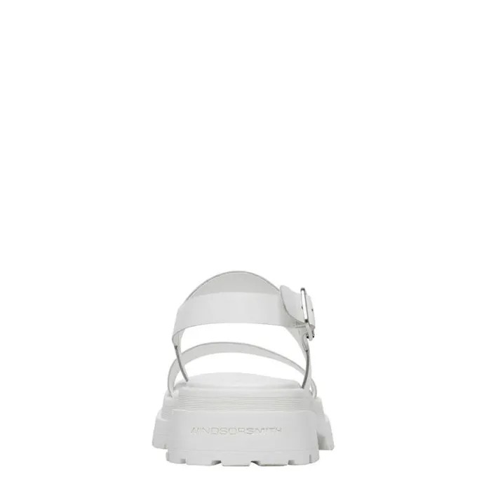 Windsor Smith Sandals Women LOYALTY WHITE LEATHER SANDALS Windsor Smith Sandals Women LOYALTY WHITE LEATHER SANDALS