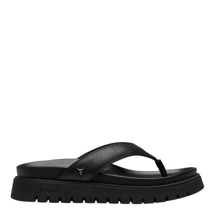 Windsor Smith Sandals Women MAYBE BLACK LEATHER SANDALS