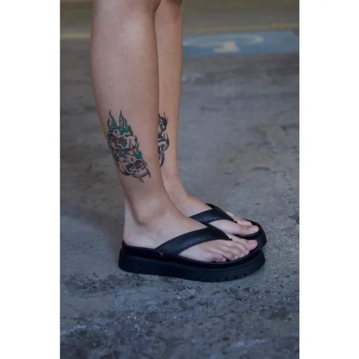 Windsor Smith Sandals Women MAYBE BLACK LEATHER SANDALS