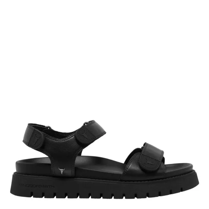 Windsor Smith Sandals Women MIDSUMMER BLACK LEATHER SANDALS