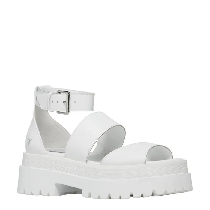 Windsor Smith Sandals Women THRILLED WHITE CHUNKY SANDALS Windsor Smith Sandals Women THRILLED WHITE CHUNKY SANDALS