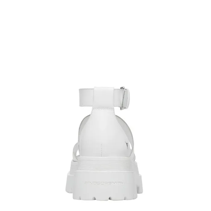 Windsor Smith Sandals Women THRILLED WHITE CHUNKY SANDALS Windsor Smith Sandals Women THRILLED WHITE CHUNKY SANDALS