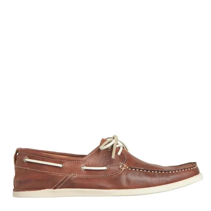 Windsor Smith Shoes Men 369 BROWN LEATHER LOAFERS