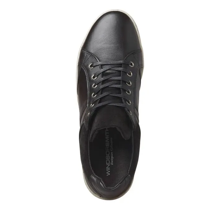 Windsor Smith Shoes Men ART157 BLACK LEATHER SHOES Windsor Smith Shoes Men ART157 BLACK LEATHER SHOES