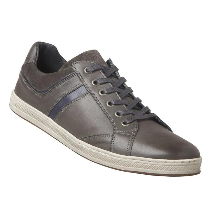 Windsor Smith Shoes Men ART157 GREY LEATHER SHOES Windsor Smith Shoes Men ART157 GREY LEATHER SHOES