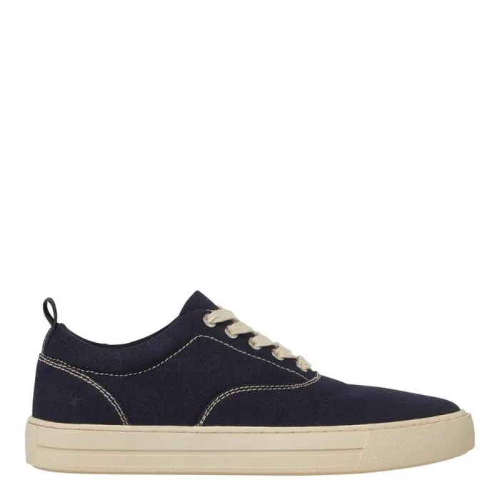 Windsor Smith Shoes Men BRONX NAVY CANVAS SHOES