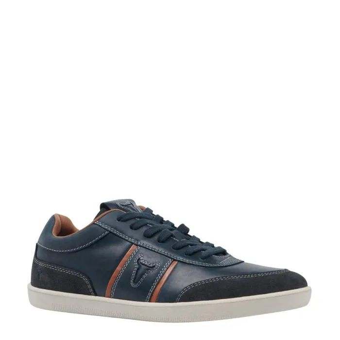 Windsor Smith Shoes Men CARLO INK LEATHER SUEDE SHOES