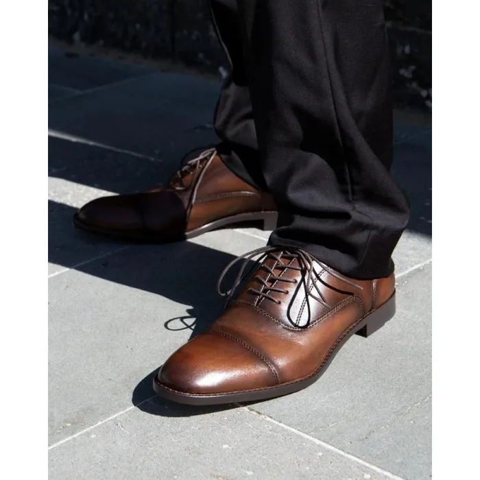 Windsor Smith Shoes Men DAMIR BROWN LEATHER SHOES Windsor Smith Shoes Men DAMIR BROWN LEATHER SHOES