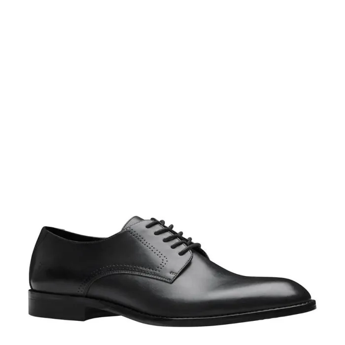 Windsor Smith Shoes Men DAVIDE BLACK LEATHER SHOES Windsor Smith Shoes Men DAVIDE BLACK LEATHER SHOES