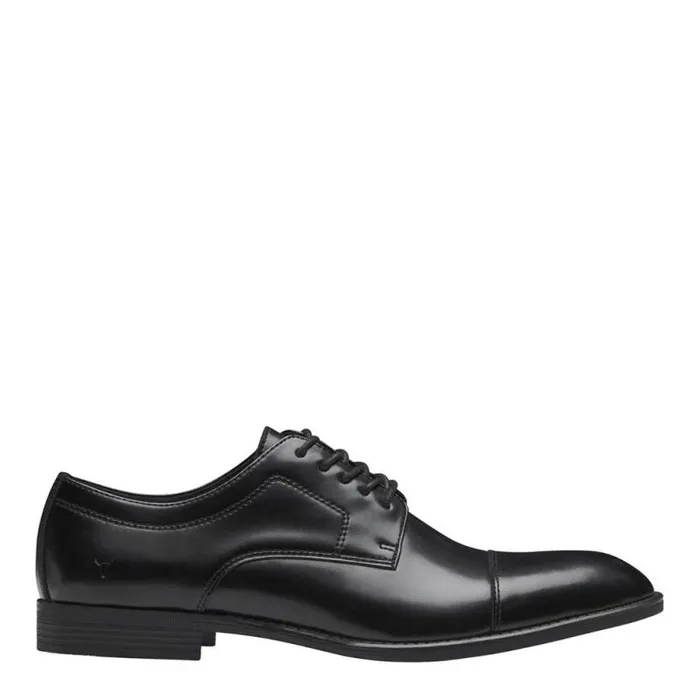 Windsor Smith Shoes Men FRANCIS BLACK LEATHER SHOES