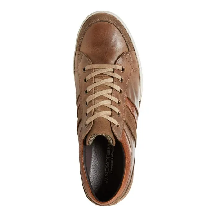 Windsor Smith Shoes Men HENDRIK KHAKI LEATHER SHOES Windsor Smith Shoes Men HENDRIK KHAKI LEATHER SHOES