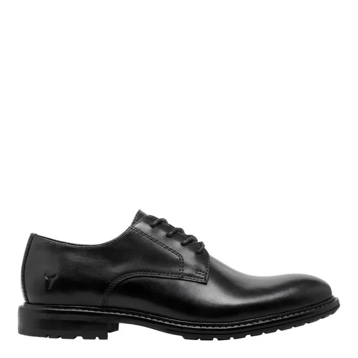 Windsor Smith Shoes Men LUCA BLACK LEATHER SHOES