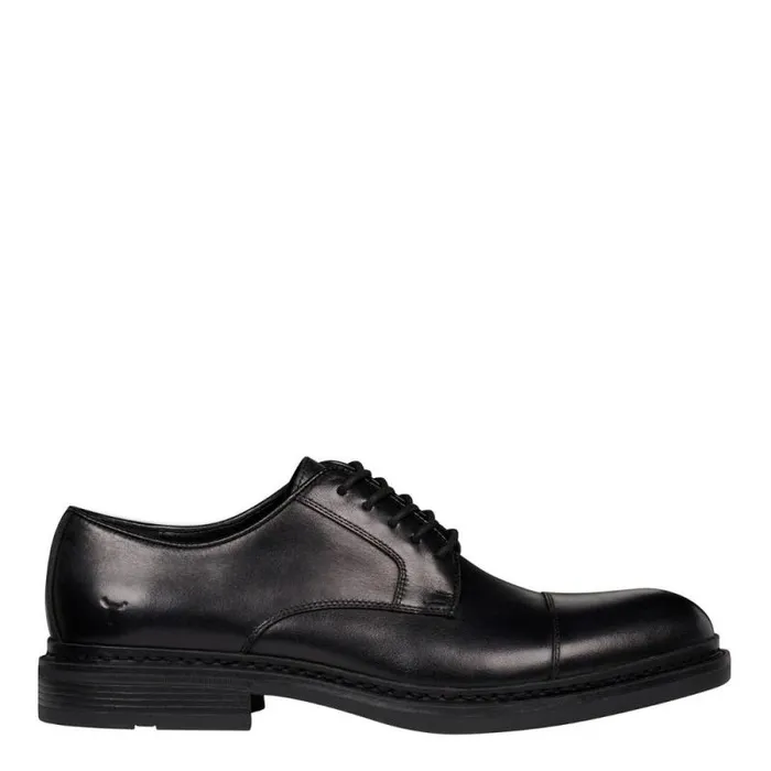 Windsor Smith Shoes Men MASSIMO BLACK LEATHER SHOES