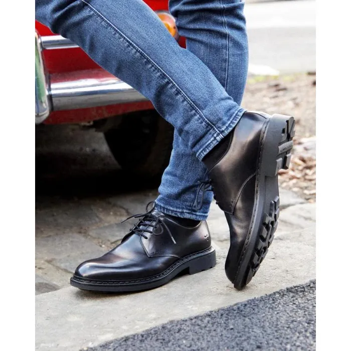 Windsor Smith Shoes Men NOAH BLACK LEATHER SHOES Windsor Smith Shoes Men NOAH BLACK LEATHER SHOES