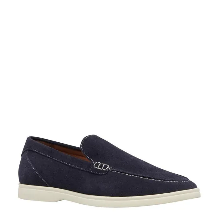Windsor Smith Shoes Men ROCCO NAVY SUEDE LOAFERS Windsor Smith Shoes Men ROCCO NAVY SUEDE LOAFERS