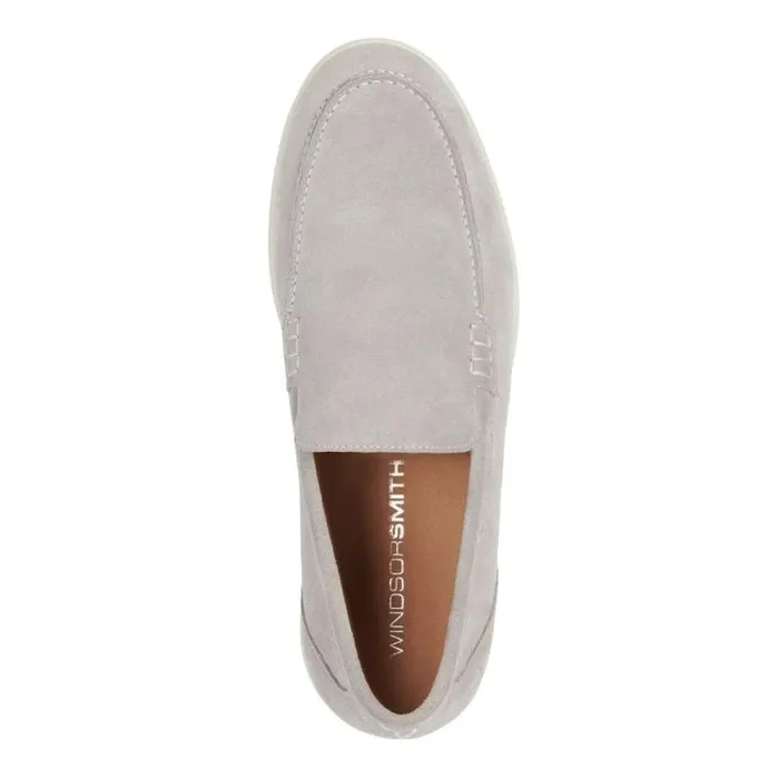 Windsor Smith Shoes Men ROCCO STEEL SUEDE LOAFERS Windsor Smith Shoes Men ROCCO STEEL SUEDE LOAFERS