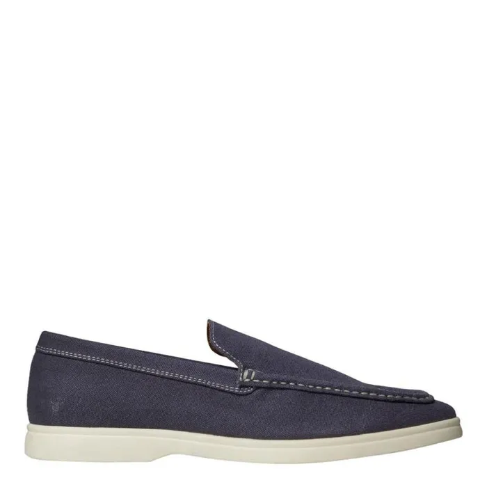 Windsor Smith Shoes Men RYAN NAVY CANVAS LOAFERS