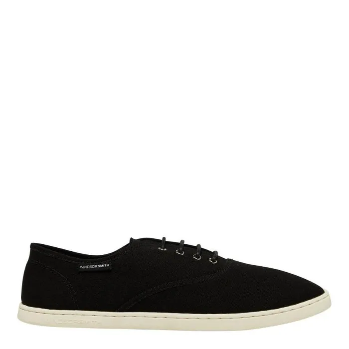Windsor Smith Shoes Men STANLEY BLACK CANVAS SHOES
