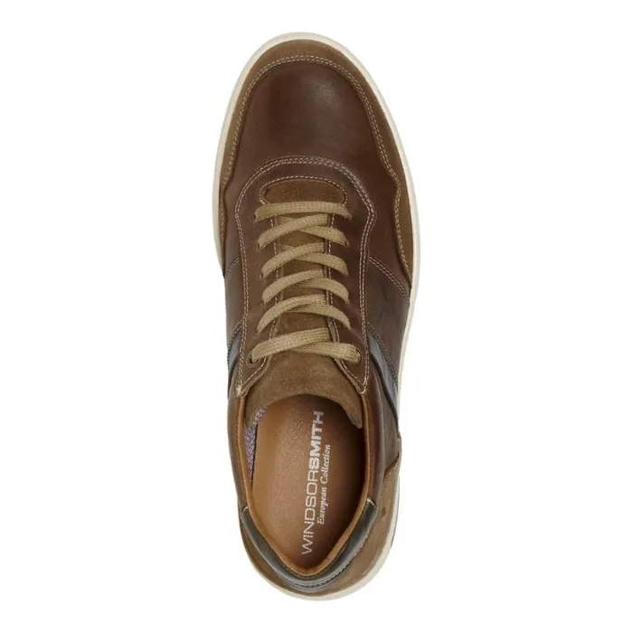 Windsor Smith Shoes Men TATE KHAKI LEATHER SHOES Windsor Smith Shoes Men TATE KHAKI LEATHER SHOES
