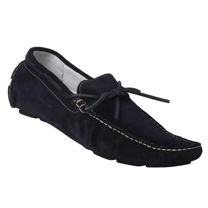 Windsor Smith Shoes Men WASSP NAVY SUEDE LOAFERS Windsor Smith Shoes Men WASSP NAVY SUEDE LOAFERS