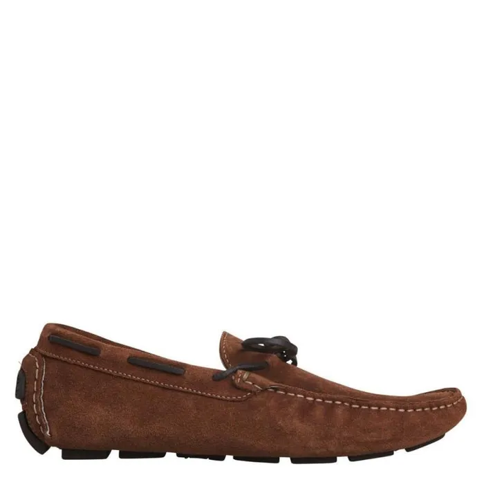 Windsor Smith Shoes Men WASSP TOBACCO SUEDE LOAFERS