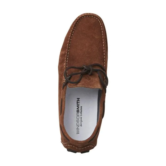 Windsor Smith Shoes Men WASSP TOBACCO SUEDE LOAFERS Windsor Smith Shoes Men WASSP TOBACCO SUEDE LOAFERS