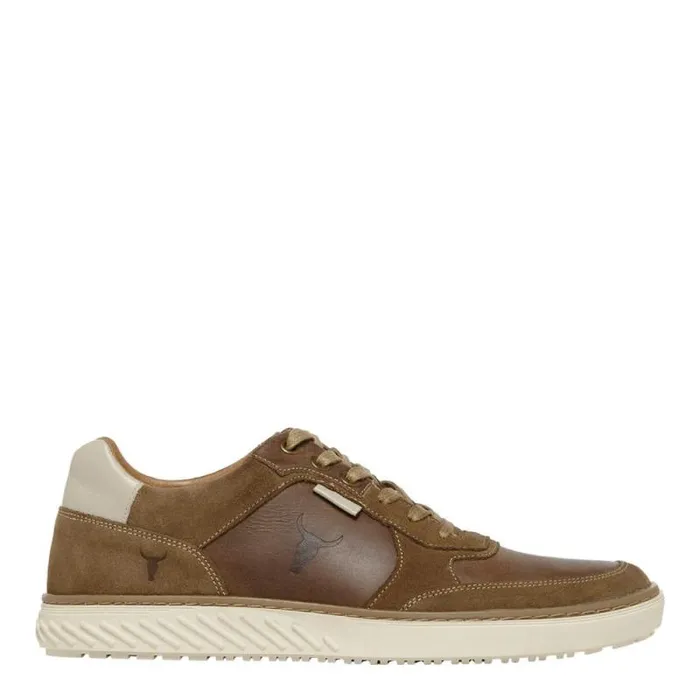Windsor Smith Shoes Men WILL KHAKI LEATHER SHOES