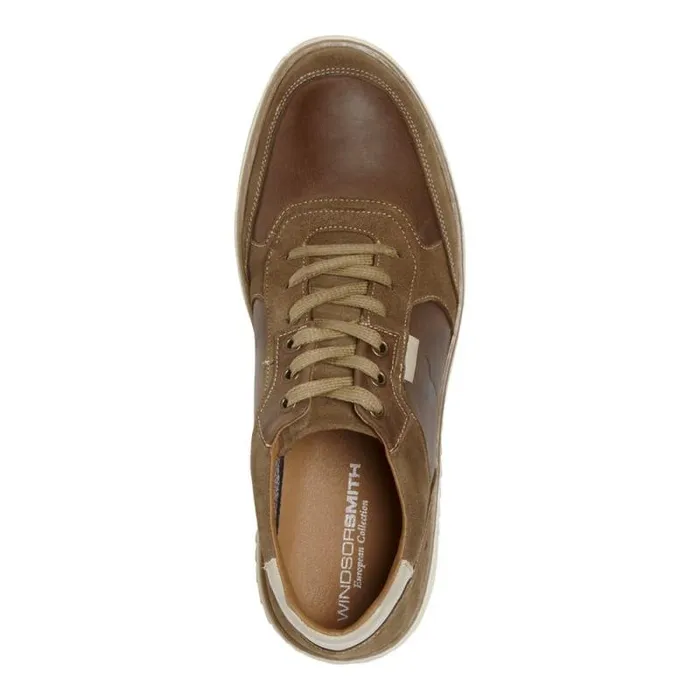 Windsor Smith Shoes Men WILL KHAKI LEATHER SHOES Windsor Smith Shoes Men WILL KHAKI LEATHER SHOES
