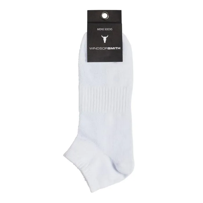 Windsor Smith Socks Men MEN039S LOW CUT SOCK WHITE