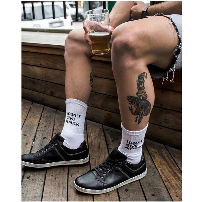 Windsor Smith Socks Men NOVELTY SOCK I DON039T GIVE A FCK Windsor Smith Socks Men NOVELTY SOCK I DON039T GIVE A FCK