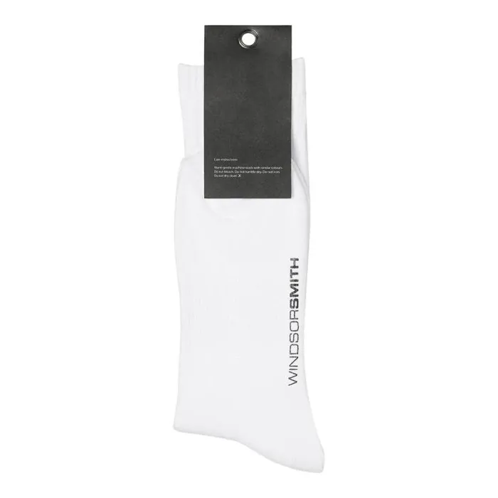 Windsor Smith Socks Men NOVELTY SOCK NO BULLSHT Windsor Smith Socks Men NOVELTY SOCK NO BULLSHT