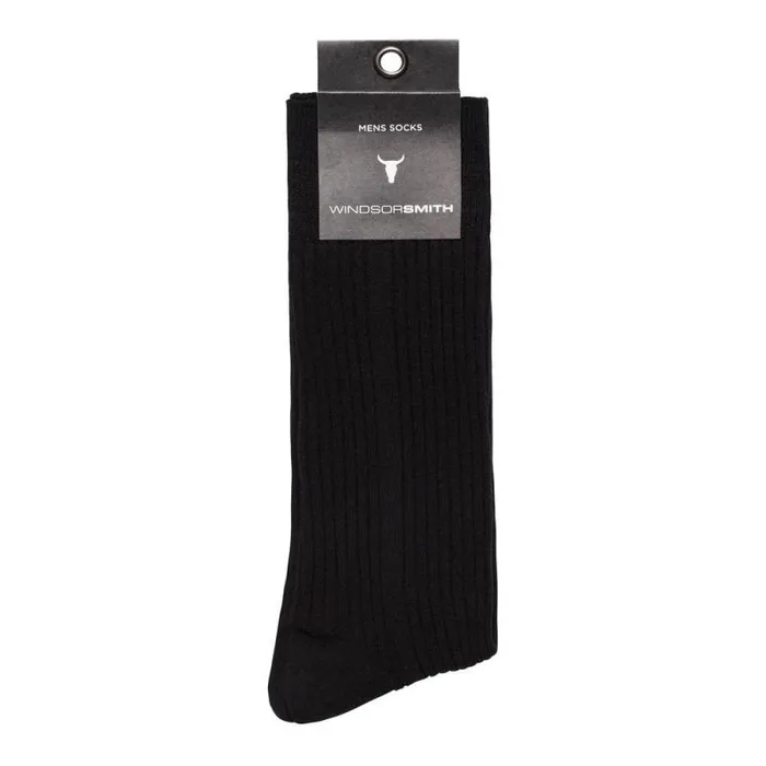 Windsor Smith Socks Men TRUE RIB MEN039S DRESS SOCK BLACK Windsor Smith Socks Men TRUE RIB MEN039S DRESS SOCK BLACK