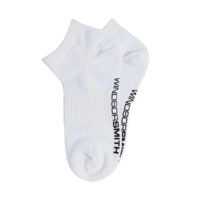 Windsor Smith Socks Women WOMEN039S LOW CUT SOCK WHITE