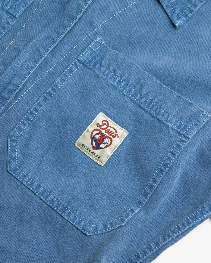 Winona Coverall 8211 Overdyed Light Indigo Women Deus Ex Machina Dresses Winona Coverall 8211 Overdyed Light Indigo Women Deus Ex Machina Dresses