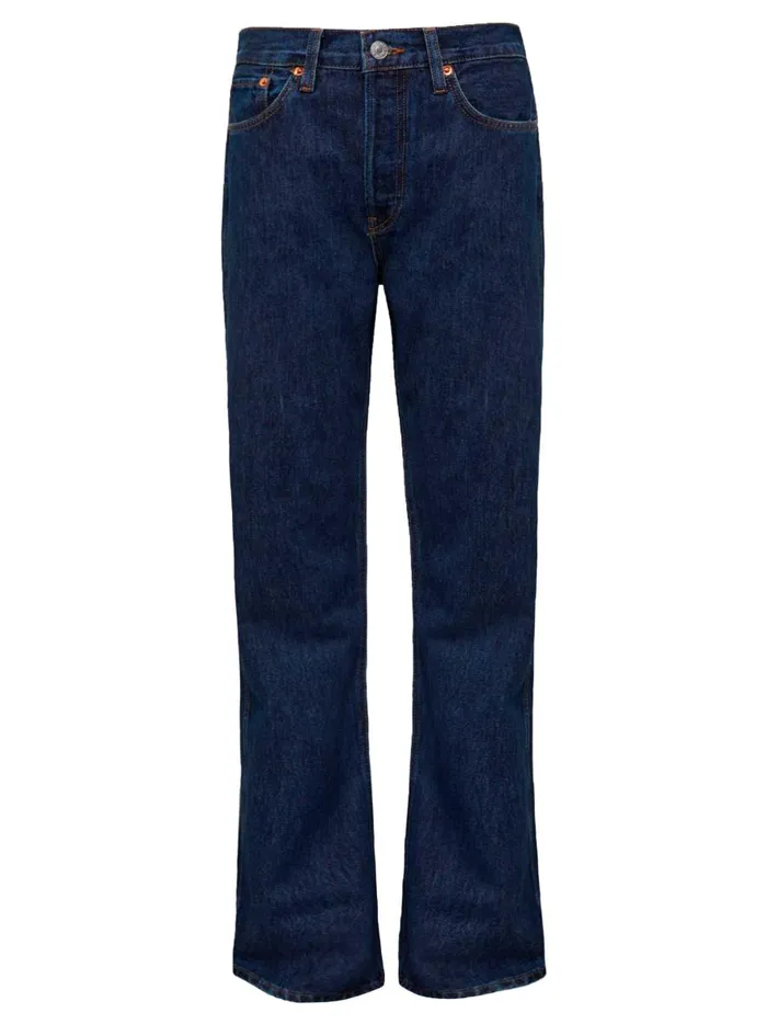 Women 90s High Rise Loose Jean Heritage Rinse The UNDONE Denim