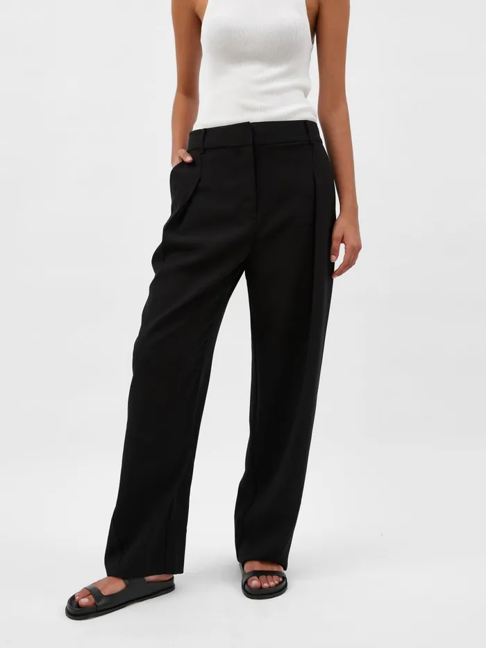 Women Abel Trouser Suiting Black The UNDONE Pants