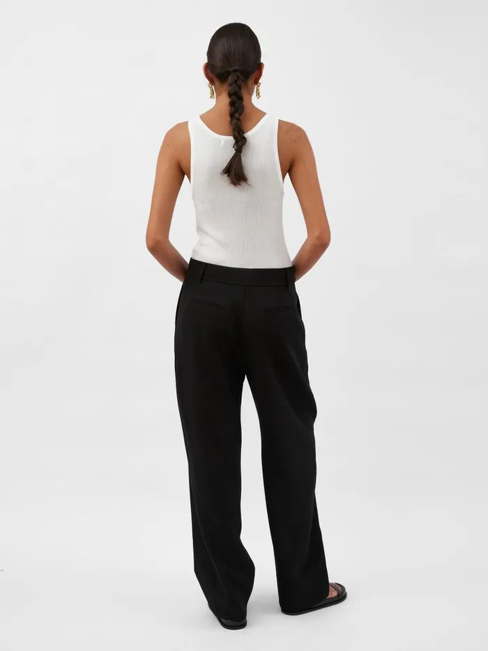 Women Abel Trouser Suiting Black The UNDONE Pants