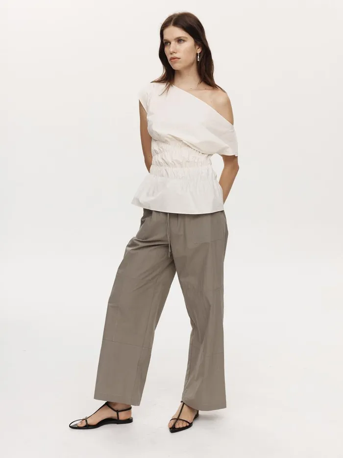 Women Aida Top Ivory The UNDONE Tops