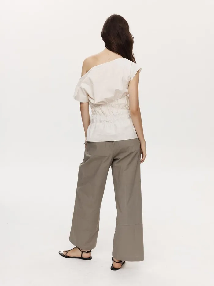 Women Aida Top Ivory The UNDONE Tops