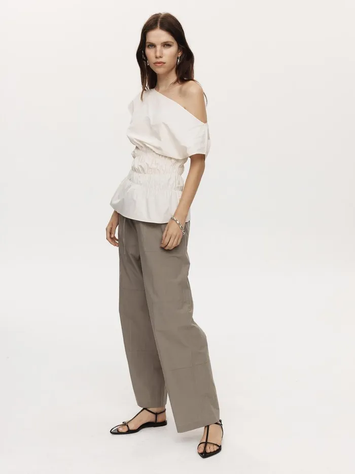 Women Aida Top Ivory The UNDONE Tops