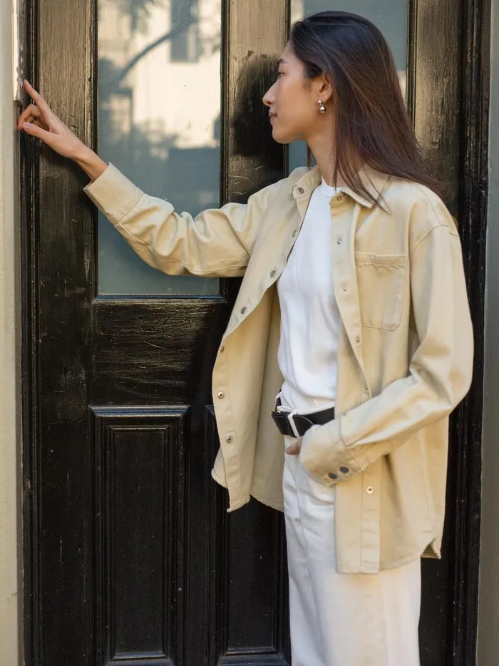 Women Alfalfa Shirt Parsnip The UNDONE Tops