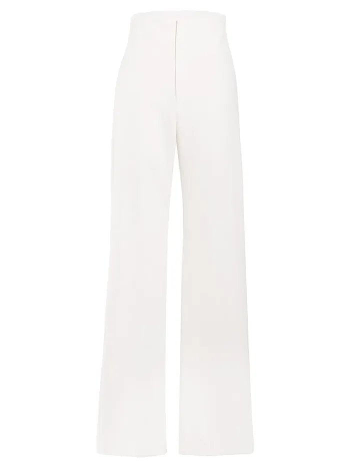 Women Ally High Waisted Trouser Ivory The UNDONE Pants