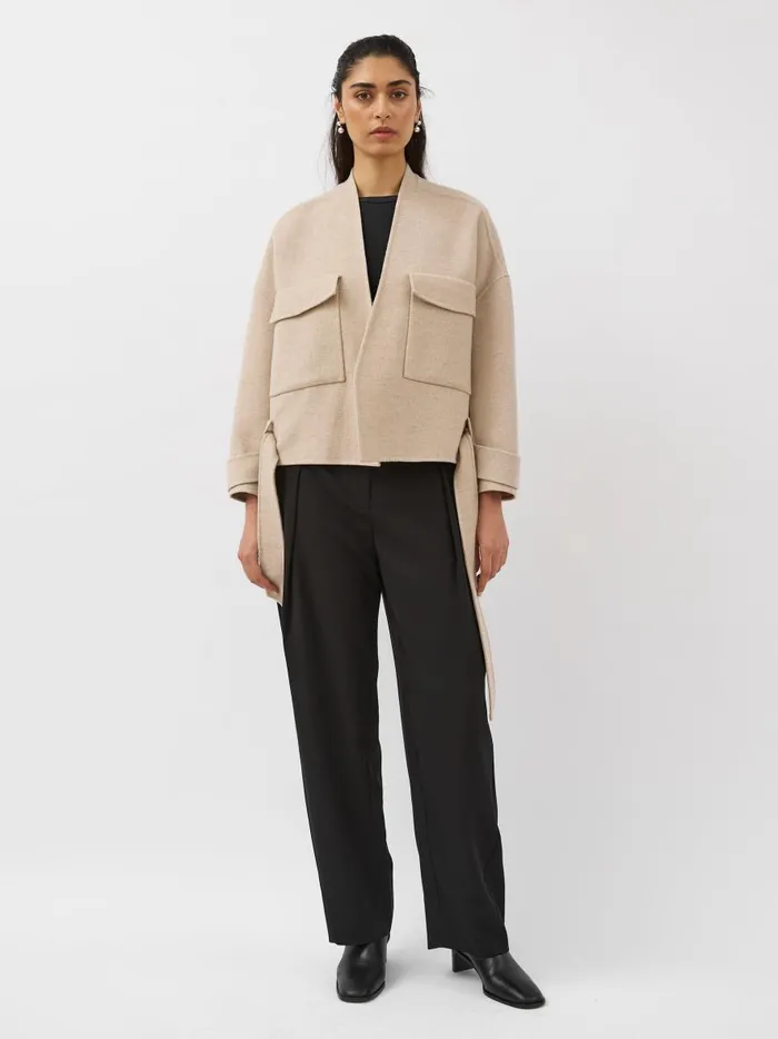 Women Ames Jacket Almond Melange The UNDONE Jackets